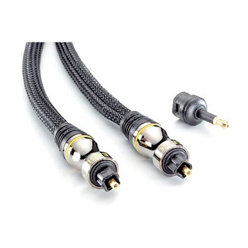 Цифровой оптический кабель EAGLE CABLE DELUXE Opto 0,75 m + Adaptor, 10021007